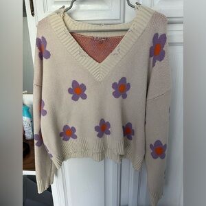 Floral Sweater